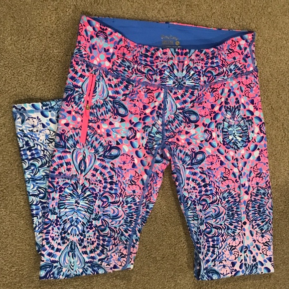 Lilly Pulitzer Pants - Lilly Pulitzer Luxletic Weekender Midi Leggings